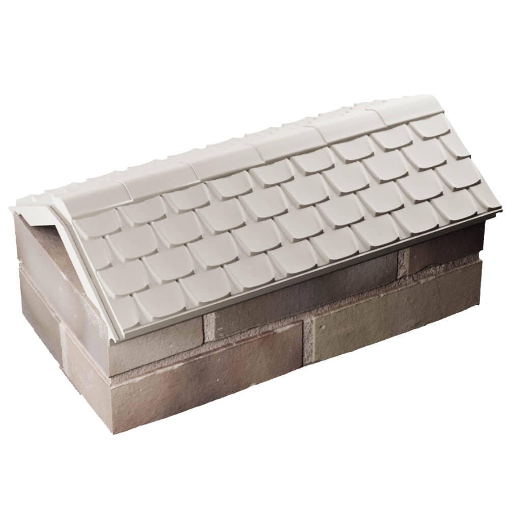 Парапет Zking Эльбрус Бежевый с посадкой на 1 кирпич (255мм) в Ленинск-Кузнецком фото