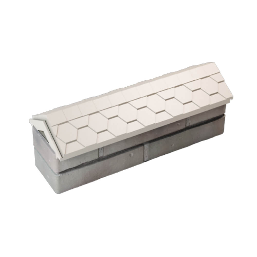 Парапет Zking Эверест Бежевый с посадкой на 0.5 кирпича (130мм) в Ленинск-Кузнецком фото