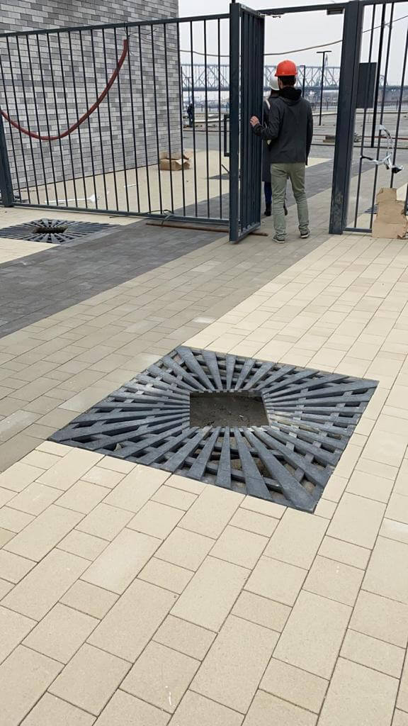 Приствольная решетка для дерева ZKING ATMOSPHERE 1.2х1.2м Черная в Ленинск-Кузнецком фото