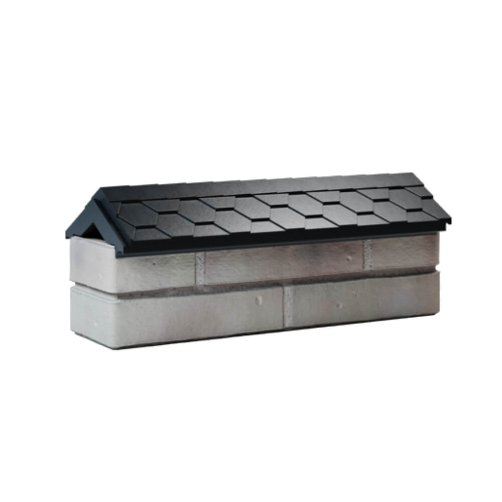 Парапет Zking Эверест Черный с посадкой на 0.5 кирпича (130мм) Ленинск-Кузнецкий фото