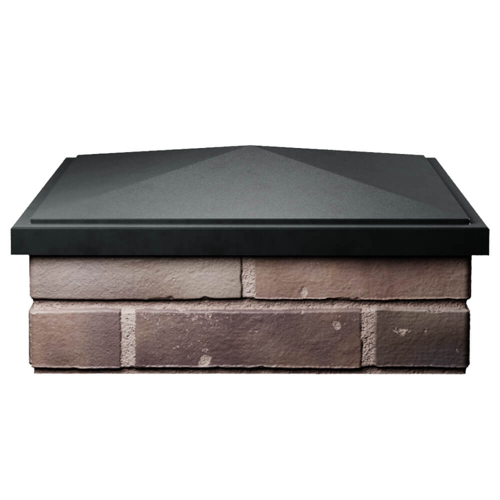 Колпак Zking БонаМоно Черный на столб 2х2 кирпича (515х515, 530х530мм) Ленинск-Кузнецкий фото