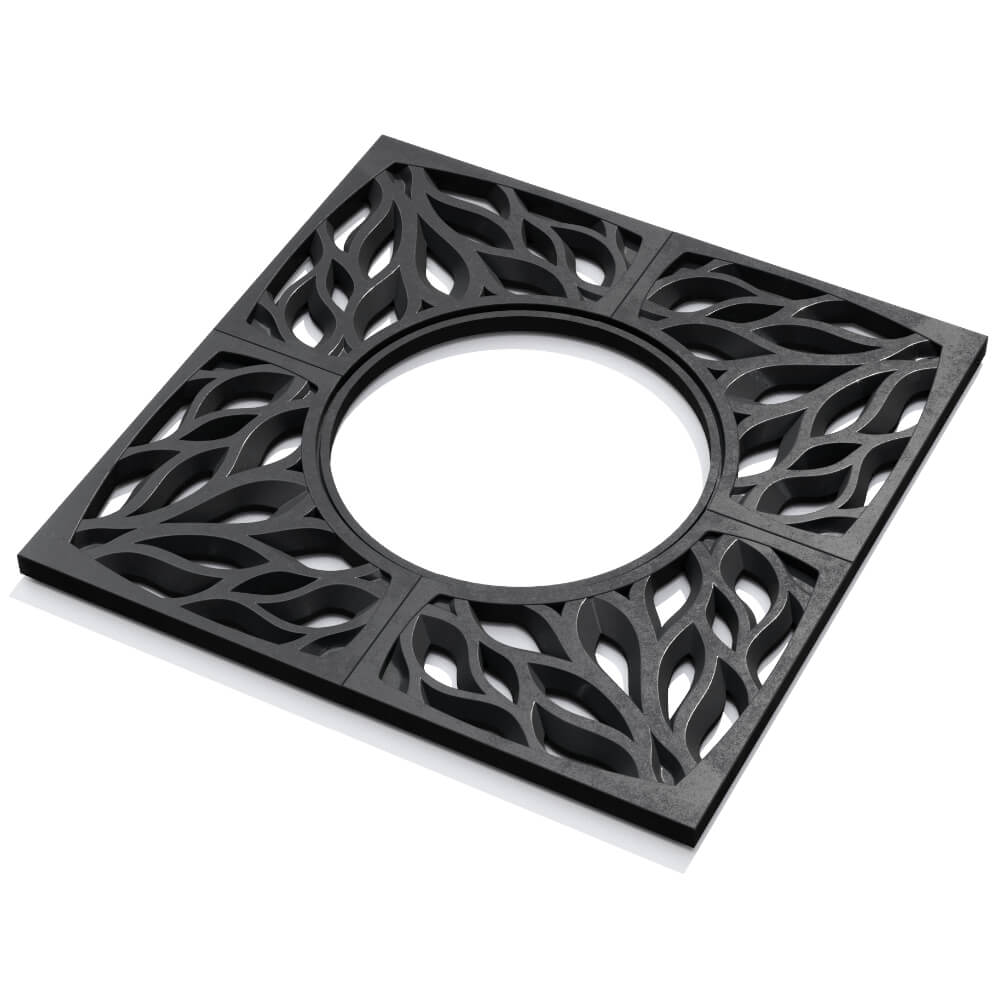 Приствольная решетка для дерева ZKING CRUST 1.2х1.2м Черная в Ленинск-Кузнецком фото