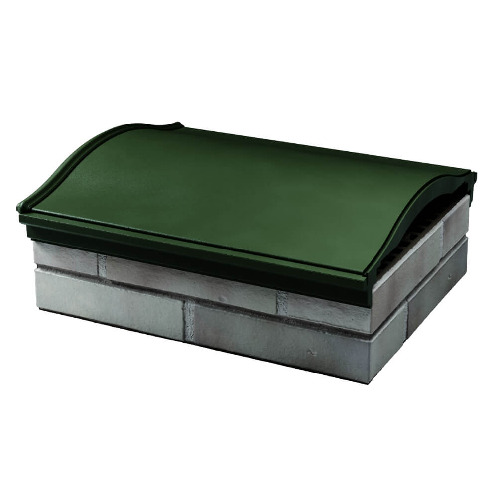 Парапет Zking Монблан Зеленый посадка на 1.5 кирпича (355/385мм) в Ленинск-Кузнецком фото