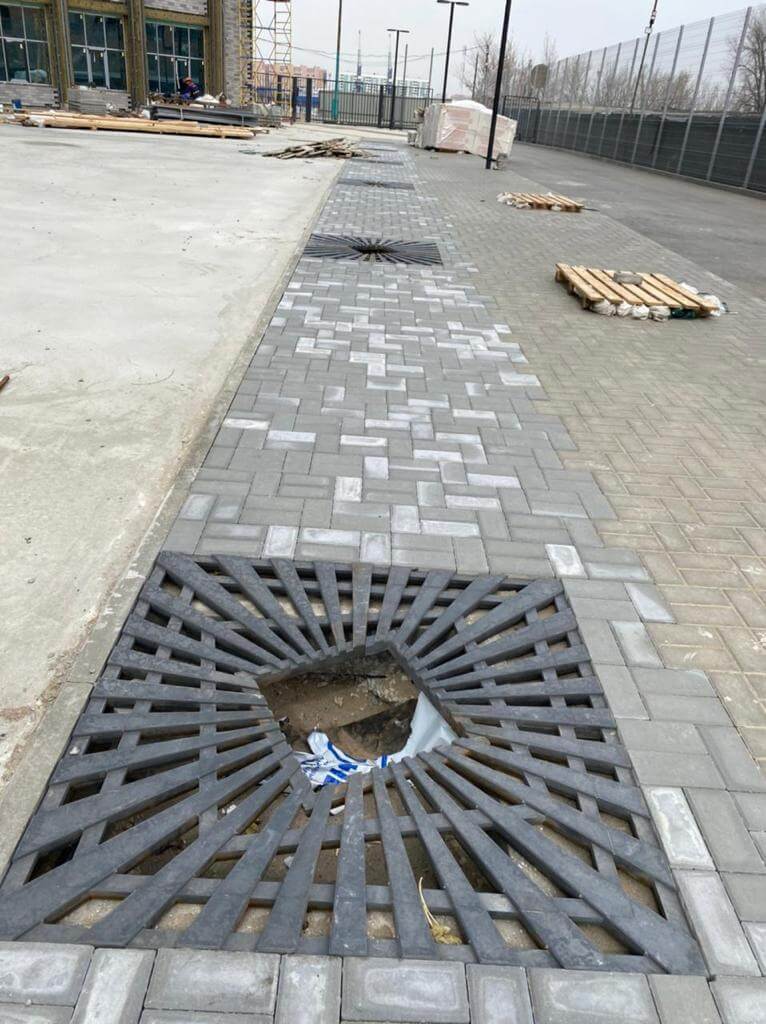 Приствольная решетка для дерева ZKING ATMOSPHERE 1.2х1.2м Черная в Ленинск-Кузнецком фото