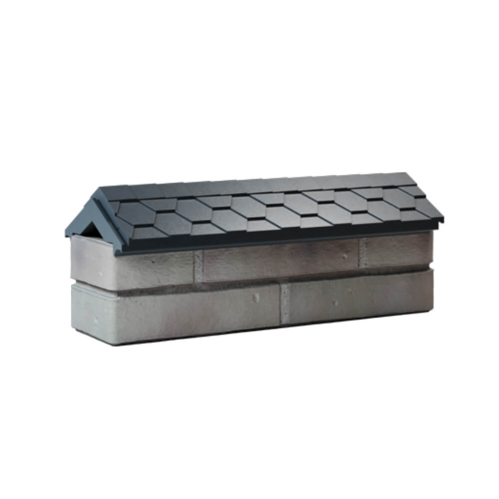 Парапет Zking Эверест Серый с посадкой на 0.5 кирпича (130мм) Ленинск-Кузнецкий фото