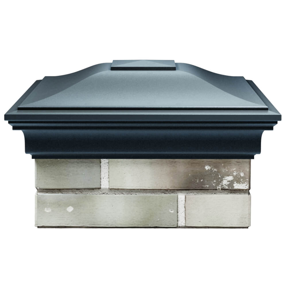 Колпак Zking Монблан Серый на столб 1.5х1.5 кирпича (385х385мм) Ленинск-Кузнецкий фото