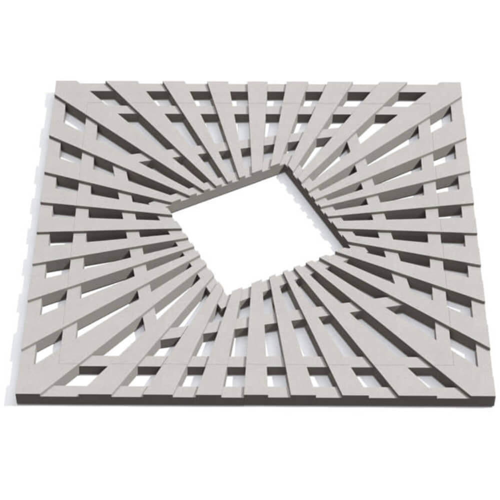 Приствольная решетка для дерева ZKING ATMOSPHERE 1.2х1.2м Бежевая Ленинск-Кузнецкий фото