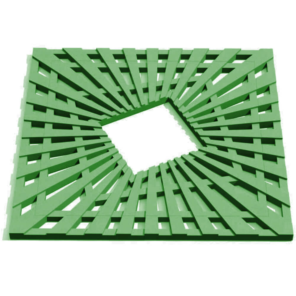 Приствольная решетка для дерева ZKING ATMOSPHERE 1.2х1.2м Зеленая Ленинск-Кузнецкий фото