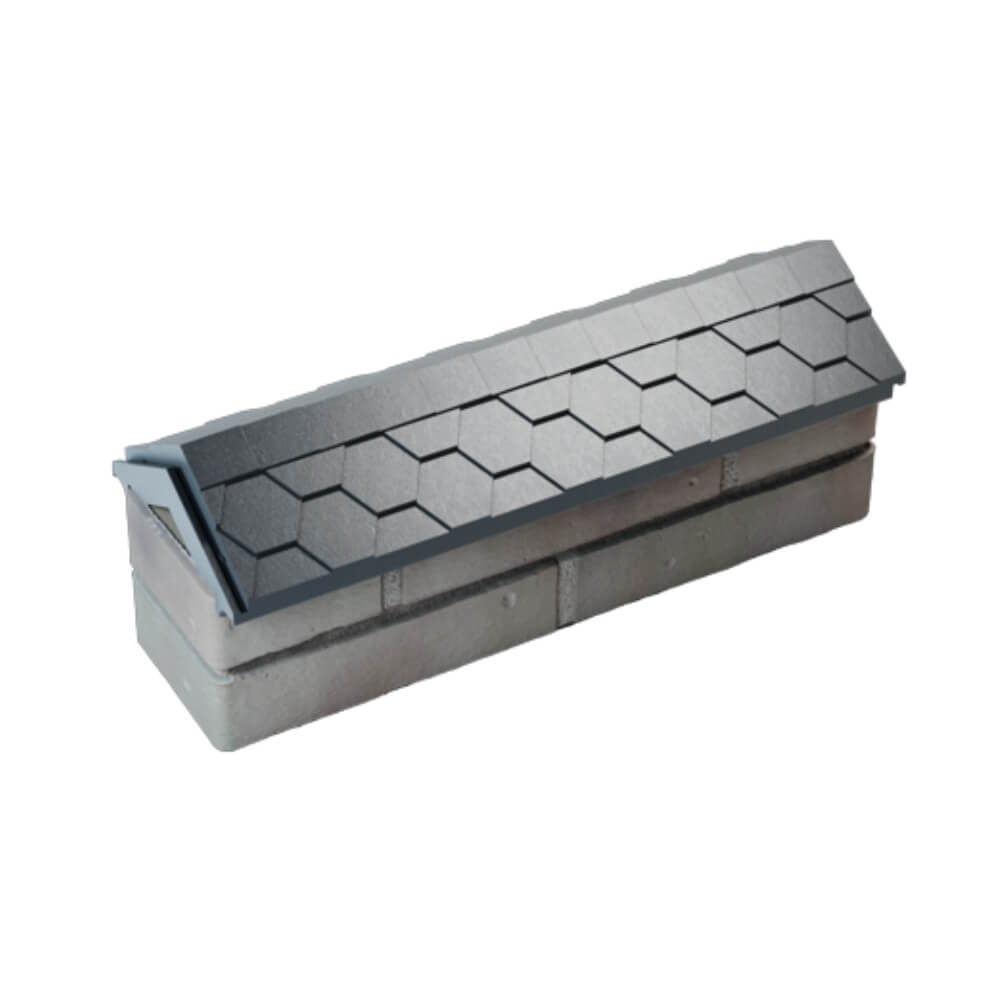 Парапет Zking Эверест Серый с посадкой на 0.5 кирпича (130мм) в Ленинск-Кузнецком фото